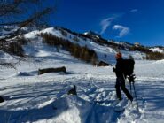 Arrivo agli Chalet du Queyrellin