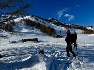 Arrivo agli Chalet du Queyrellin