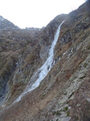 La cascata dalla discesa