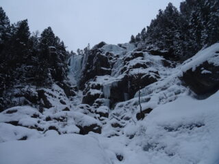 Nei pressi del bivio tra le 3 linee