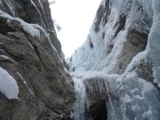 Ambiente nella gola di fata turchina