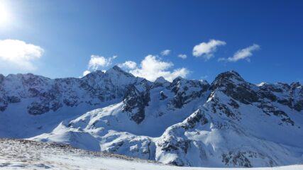 Il Pic de Neige Cordier dalla cima di Pradieu