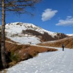 Arrivando al Colle del Ranghetto.