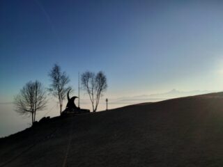 Tramonto dalla cima 