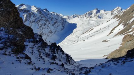 dal colle verso il vallone di Chavannes