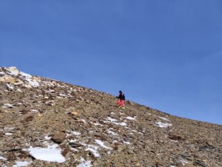 Scendendo dalla cima