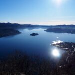 Dalla Croce splendida visione sul Lago.