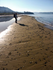 Guadi lungo il mare