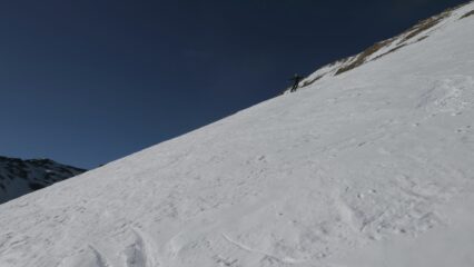 Discesa verso il vallon Bachasse