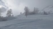 Prima discesa nella nebbia