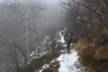 Un po' di neve all'inverso
