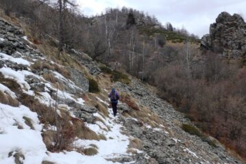 Verso l'Alpe Pian Rossa