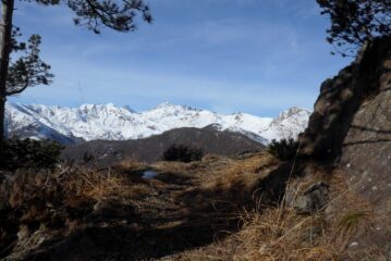 Panorama sull'alta valle