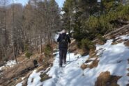 Eccoci al colle della Cialmetta