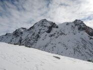 Punta Marani (Schwarzhorn) e Fleschorn visti salendo allo Stockhorn
