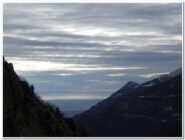 Vista verso la Serra di Ivrea