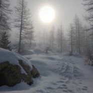 fuori dal bosco e dalla nebbia
