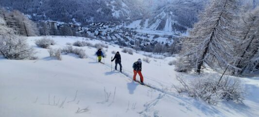 Neve sufficiente sopra Pragelato
