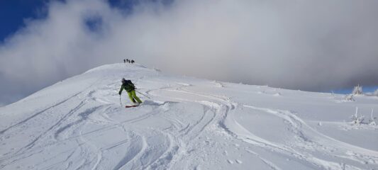 Neve bella sin dalla cima