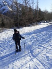 Partenza da Vaudanza.