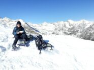 Sullo sfondo il monte Marzo.