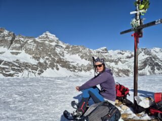 in vetta col cervandone