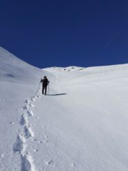 Scendendo nel canale.
