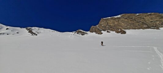Salita sul versante sud est 