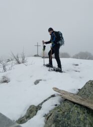 in cima al Monte Alpet 