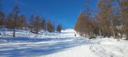 Salita lungo le piste