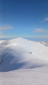 Di fronte a noi il Monte Bocciarda