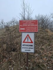 In cima al monte Rolei