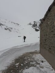 Arrivo al Ricovero Cap. Crova.