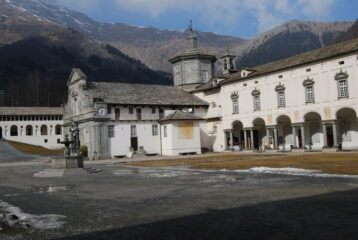 L’arrivo a Oropa