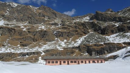 in arrivo alla casa di caccia