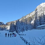 Sulla ex pista Campras verso il Goletto di Gaver.