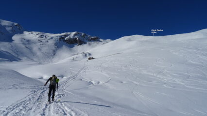 Tratto sotto le baite.