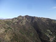 Il crinale del Manico del Lume andando a Caravaggio