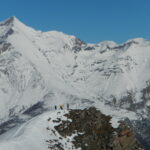 Rocciamelone sullo sfondo