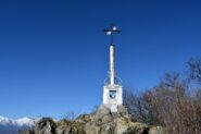 La croce di vetta del M.te Pietraborga.
