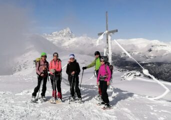 gruppo al completo sul  Cornet