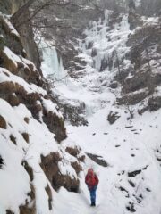 Condizioni anfiteatro dal sentiero di discesa