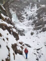 Condizioni anfiteatro dal sentiero di discesa