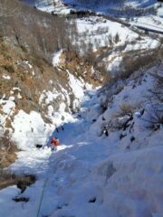 Il salto principale da sopra