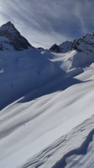 direzione da prendere verso la punta Prosom