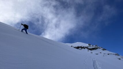 Quasi al colle... fatica