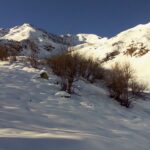 Dai pressi del casotto si vede al centro in alto la Quota 2261 