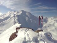 Dalla vetta panorama sulla Tete de Fer