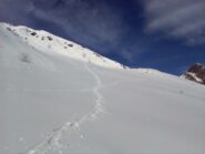 Discesa del tratto ripido