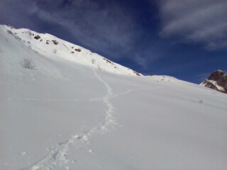 Discesa del tratto ripido